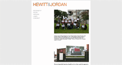 Desktop Screenshot of hewittandjordan.com