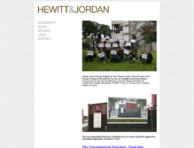 Tablet Screenshot of hewittandjordan.com